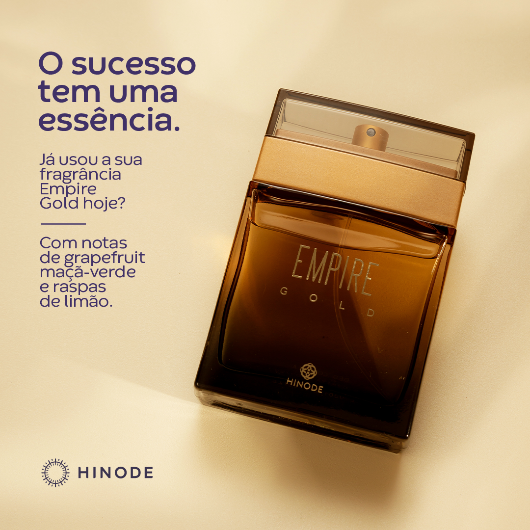 Perfume Hinode Empire Gold Tradução Gold Hinode Comprar